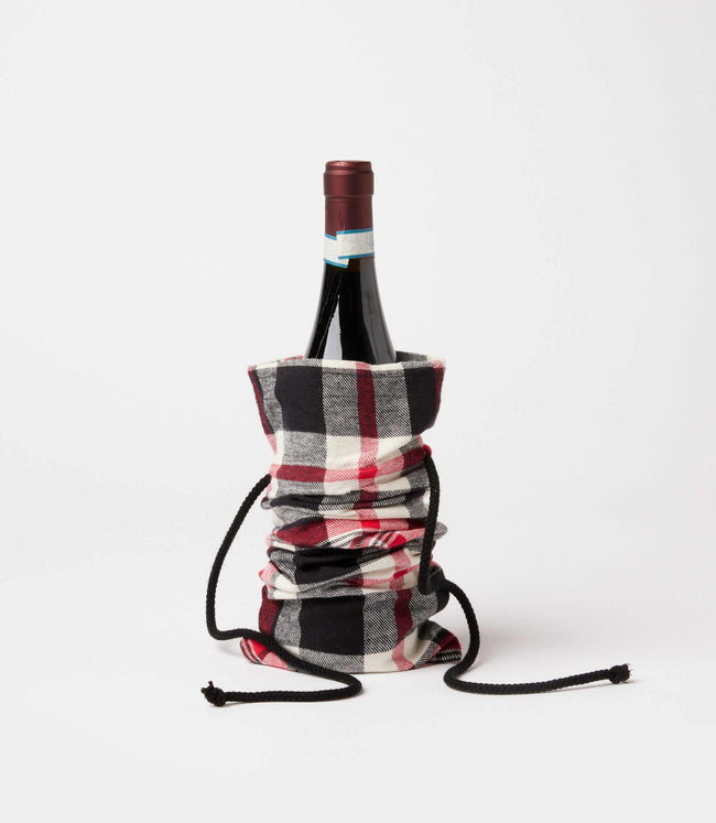 Karen Kane Plaid Wine Bag Karen Kane