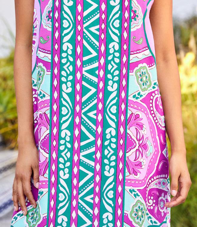 Karen Kane Print Side-Slit Tank Dress Karen Kane