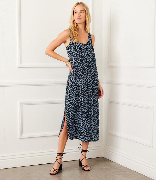 Karen Kane Print Side-Slit Tank Dress Karen Kane