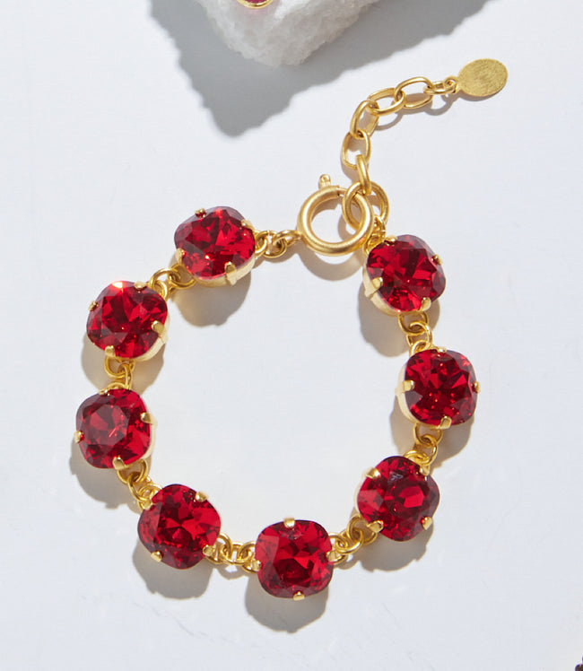 Karen Kane Red Large Crystal Bracelet Karen Kane