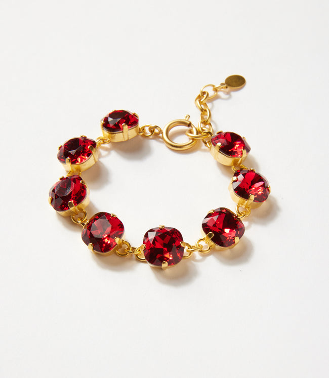 Karen Kane Red Large Crystal Bracelet Karen Kane