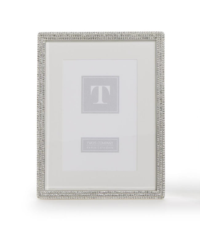 Karen Kane Silver Crystal Picture Frame Karen Kane