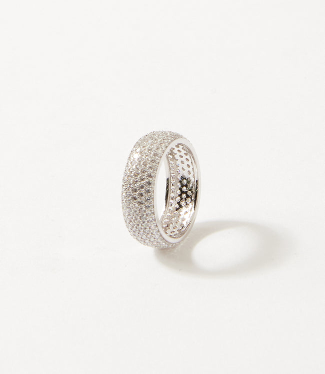 Karen Kane Silver Crystal Ring Karen Kane