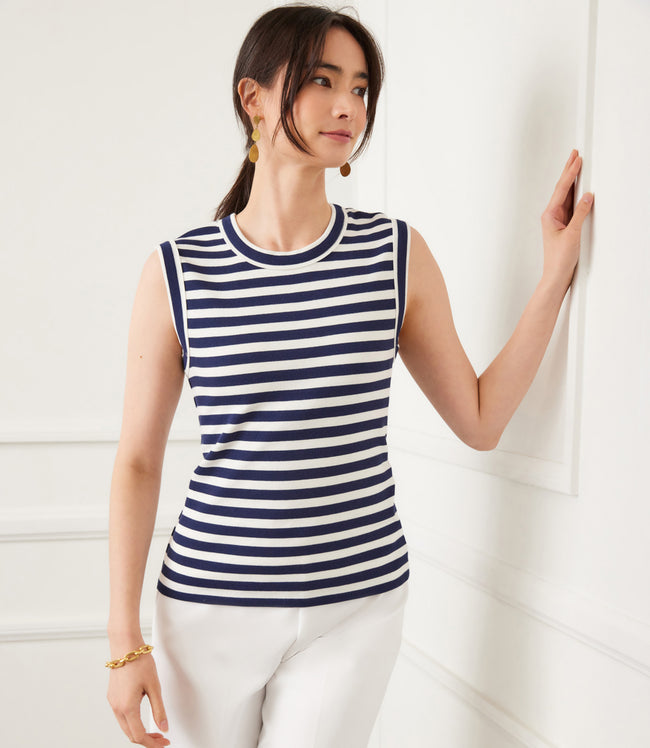 karen kane Stripe Stripe Tank Karen Kane