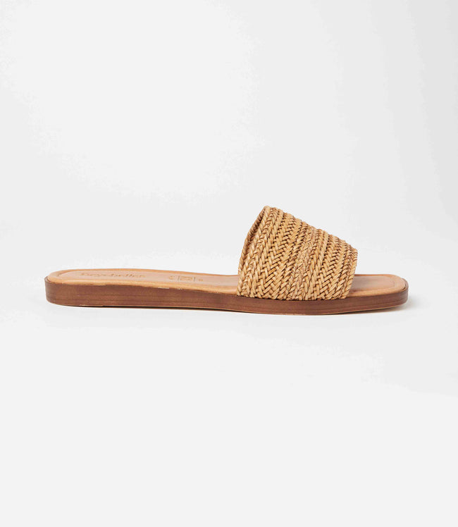 Karen Kane Tan Palm Perfection Sandals Karen Kane