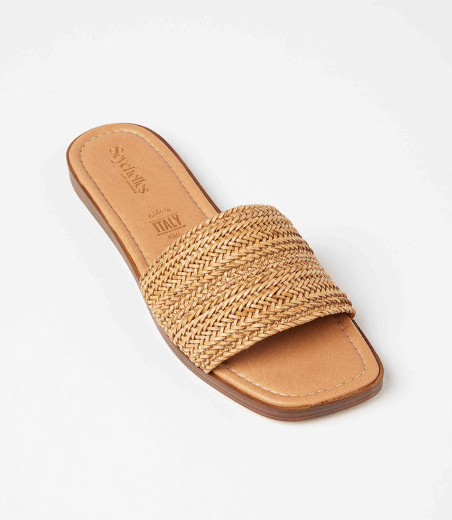 karen kane Tan Palm Perfection Sandals Karen Kane