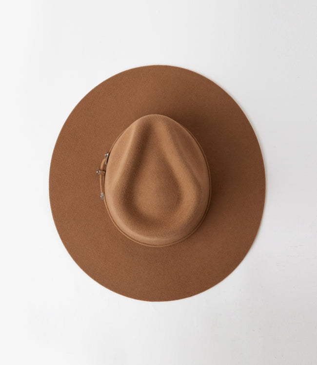 Karen Kane Tan Wool Rancher Hat Karen Kane