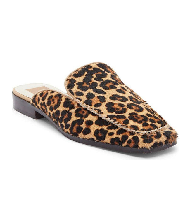 karen kane Leopard Dolce Vita Bradly Calf Hair Mules Karen Kane