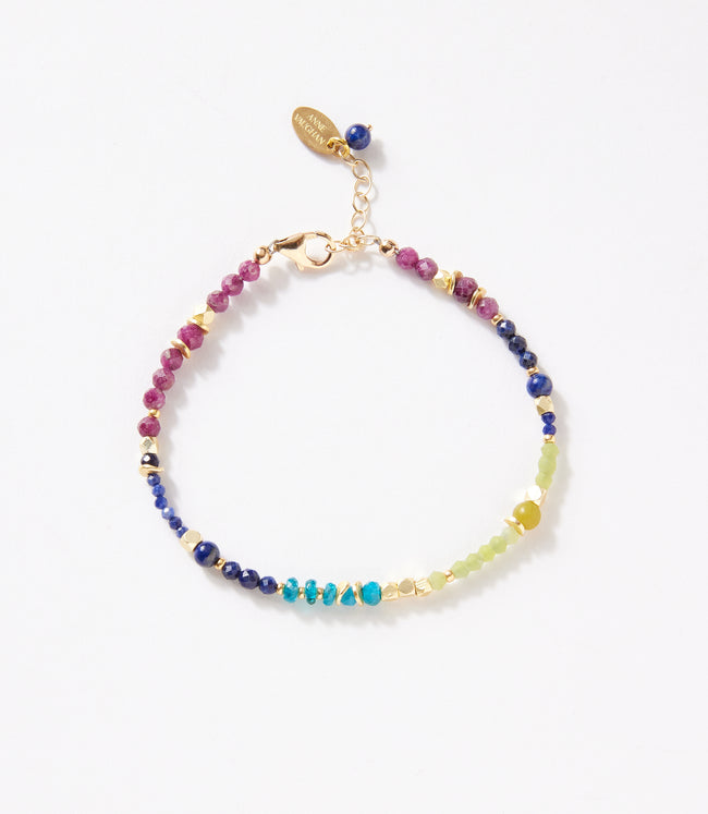 Karen Kane Multi Aurora Beaded Gemstone Bracelet Karen Kane
