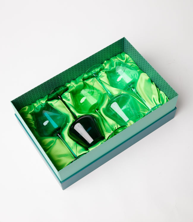 Karen Kane Multi Colors Of Hawaii Wine Glasses Set Of 5 Karen Kane