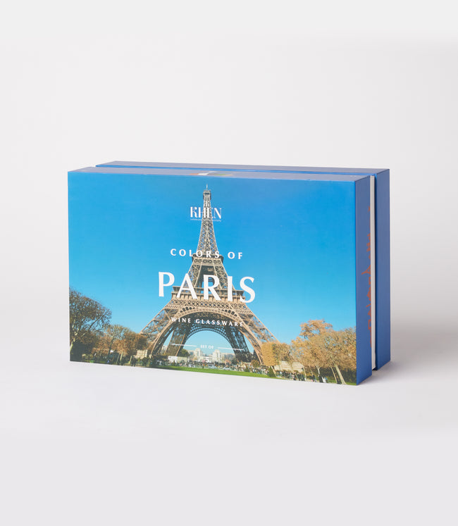 Karen Kane Multi Colors Of Paris Wine Glasses Set Of 5 Karen Kane