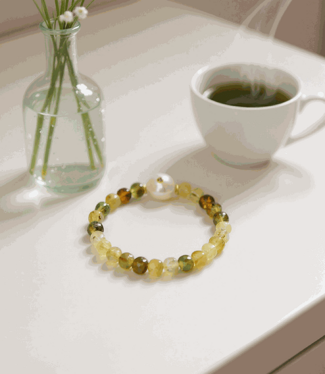 Karen Kane Multi Gemstone And Pearl Bracelet Karen Kane