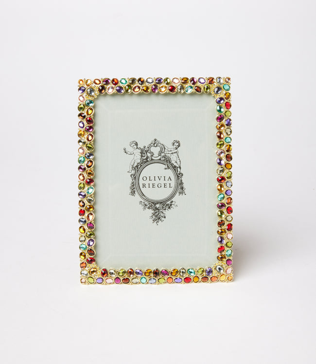 karen kane Multi Glass Gemstone Picture Frame Karen Kane