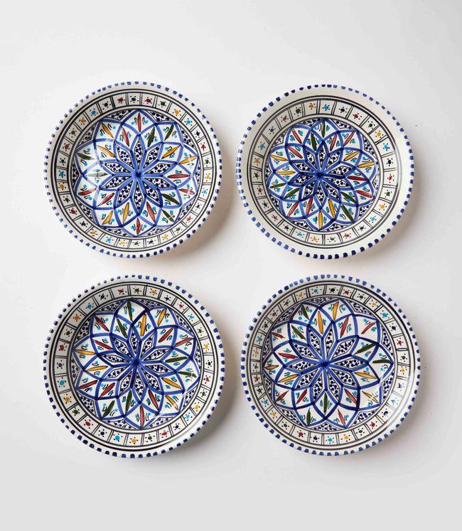 Karen Kane Multi Handpainted Ceramic Plate Karen Kane