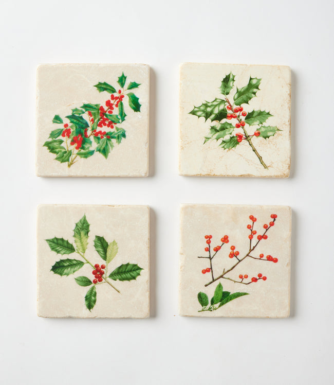 karen kane Multi Holly Marble Coasters Set Of 4 Karen Kane