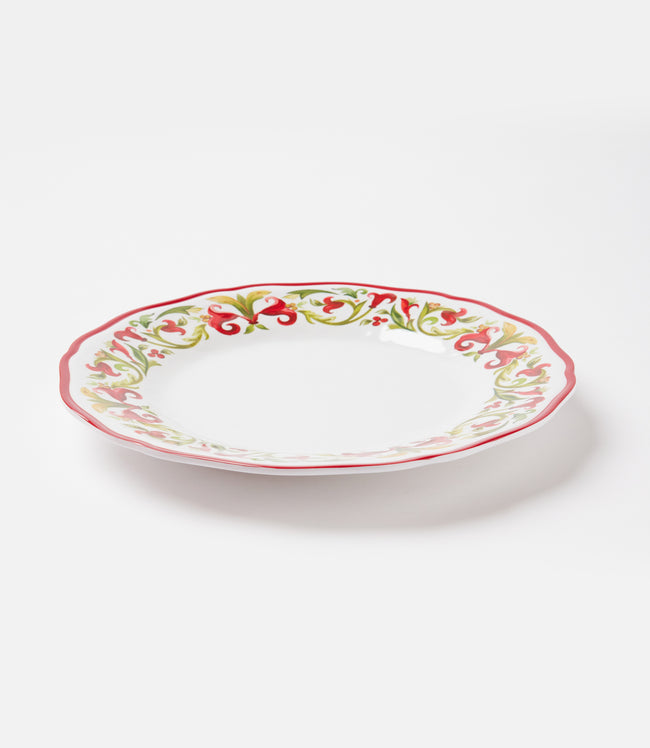 Karen Kane Multi Melamine Roma Dinner Plate Karen Kane