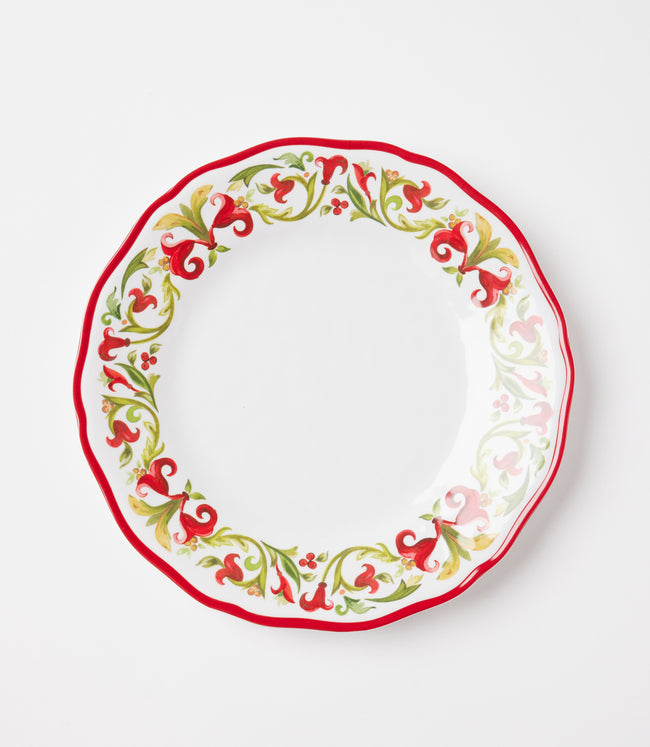 karen kane Multi Melamine Roma Dinner Plate Karen Kane