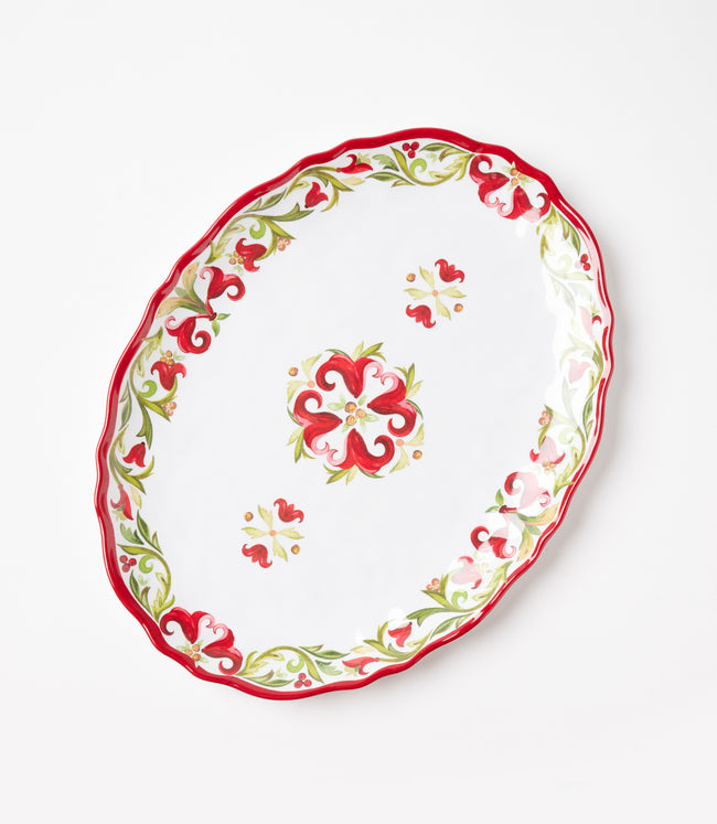karen kane Multi Melamine Roma Serving Platter Karen Kane