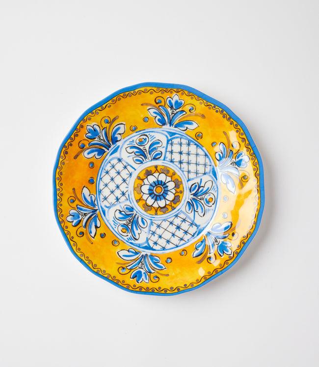 karen kane Multi Melamine Tuscany Salad Plate Karen Kane