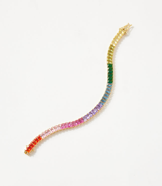 Karen Kane Multi Prismatic Tennis Bracelet Karen Kane