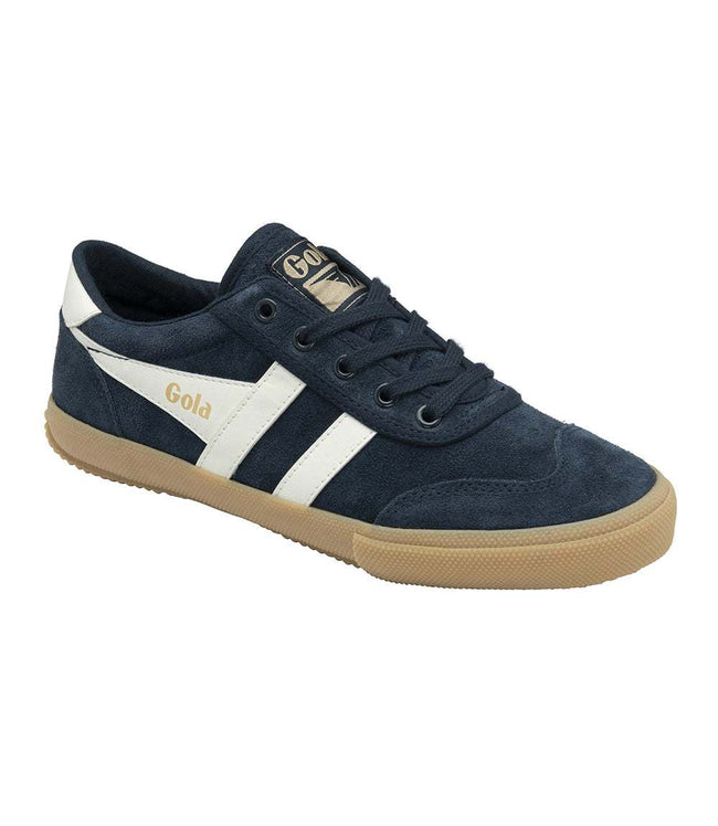 Karen Kane Navy Gola Badminton Suede Plimsoll Sneakers Karen Kane