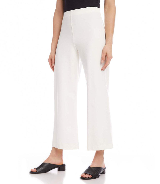 Karen Kane Off-White Brooklyn Cropped Pants Karen Kane