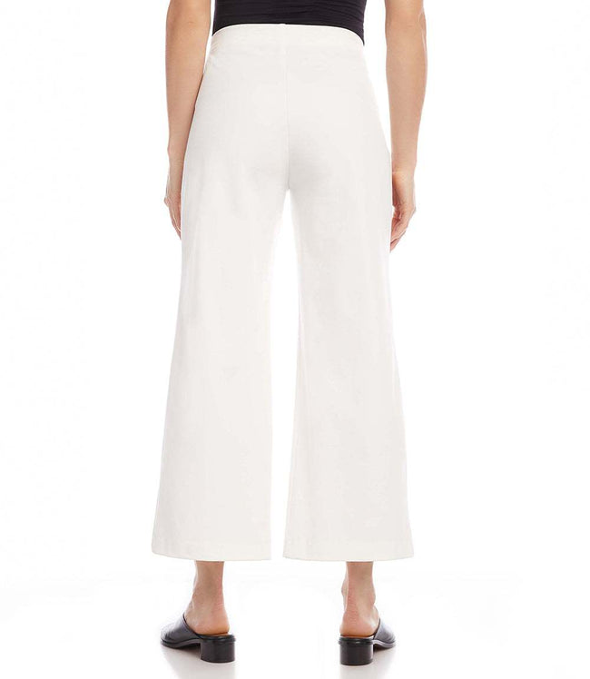Karen Kane Off-White Brooklyn Cropped Pants Karen Kane