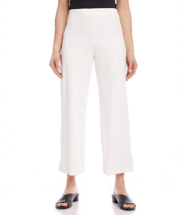 Karen Kane Off-White Brooklyn Cropped Pants Karen Kane