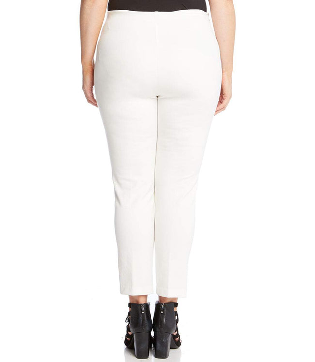 Karen Kane Off-White Plus Size Piper Pants Karen Kane