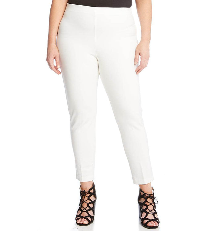 karen kane Off-White Plus Size Piper Pants Karen Kane