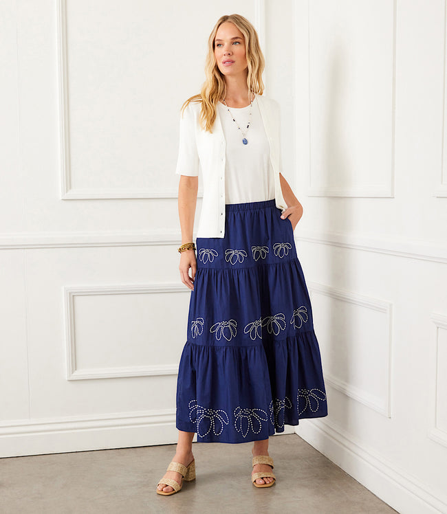 Karen Kane Off White Short Sleeve Ribbed Cardigan Sweater Karen Kane