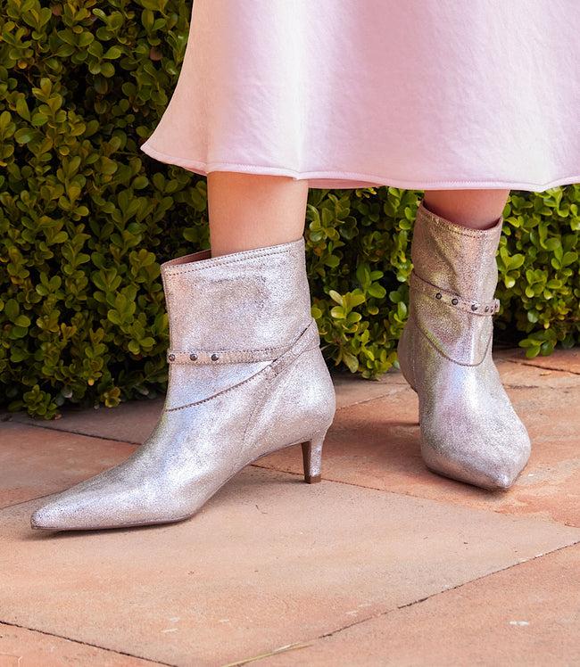 Karen Kane Pewter Seychelles Milan Booties Karen Kane