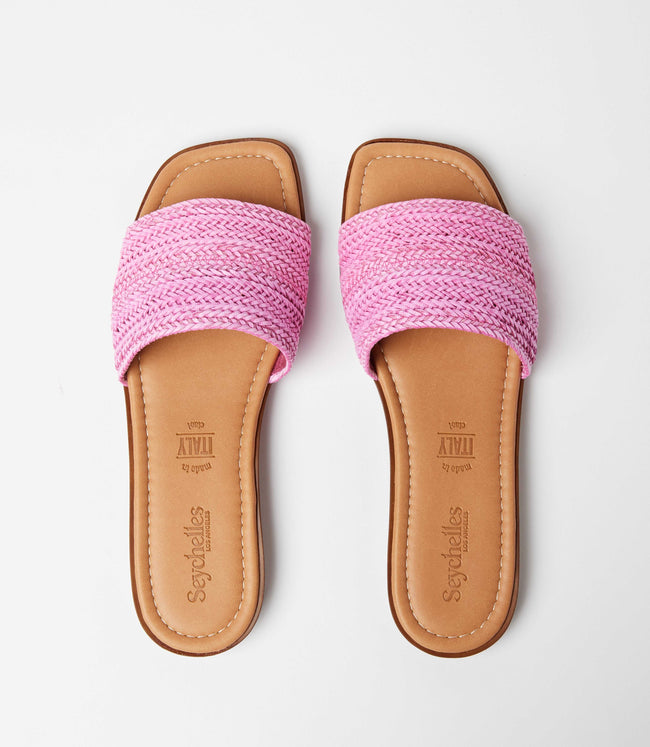 Karen Kane Pink Palms Perfection Sandals Karen Kane