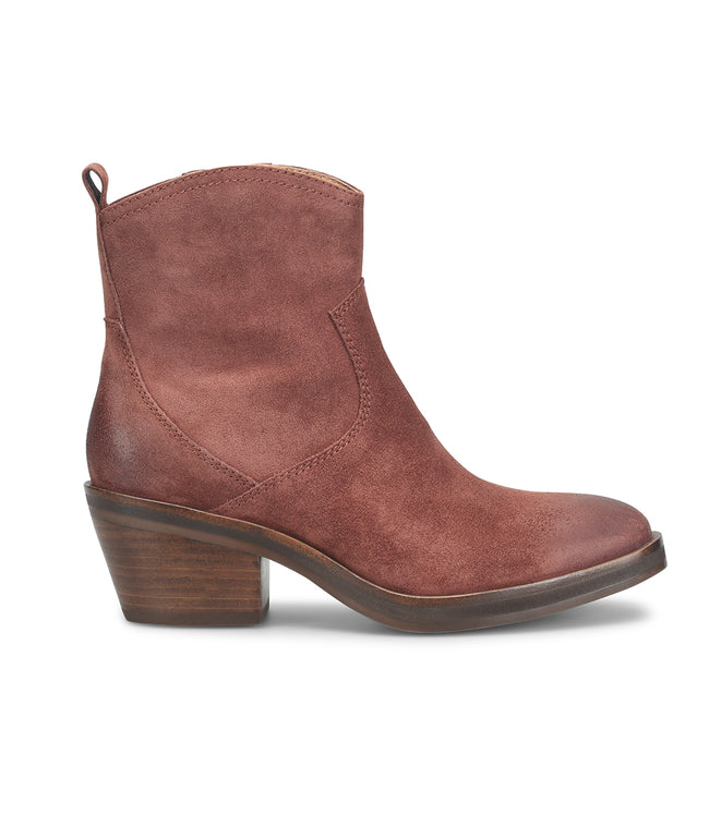 Karen Kane Porto Red Sofft Shaelyn Pull On Western Booties Karen Kane