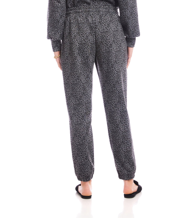 Karen Kane Print Animal Print Sweatpants Karen Kane