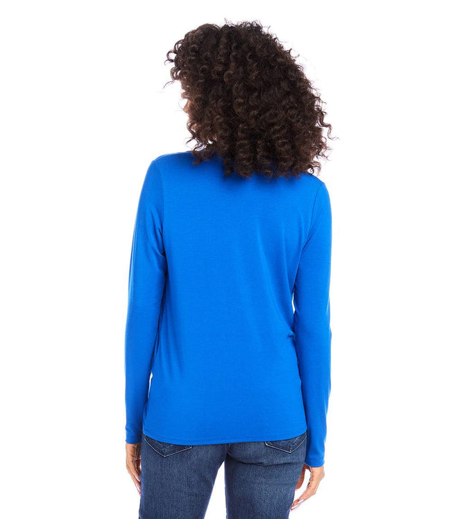 Karen Kane Royal Petite Size Twist Front Top Karen Kane