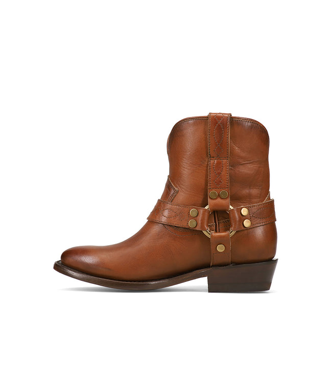 Karen Kane Saddle Frye Billy Short Harness Boots Karen Kane