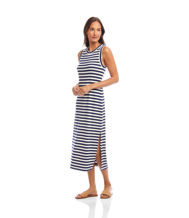 Karen Kane Stripe Stripe Midi Column Dress Karen Kane