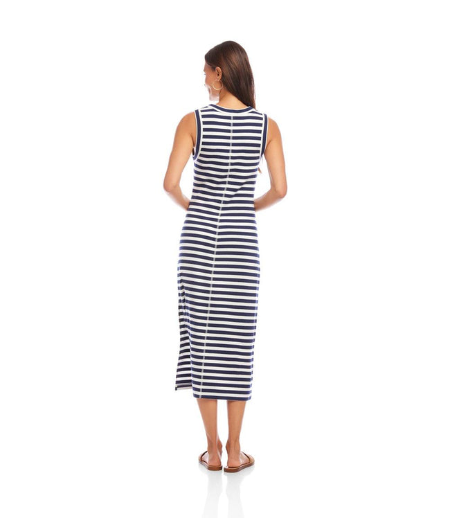 Karen Kane Stripe Stripe Midi Column Dress Karen Kane