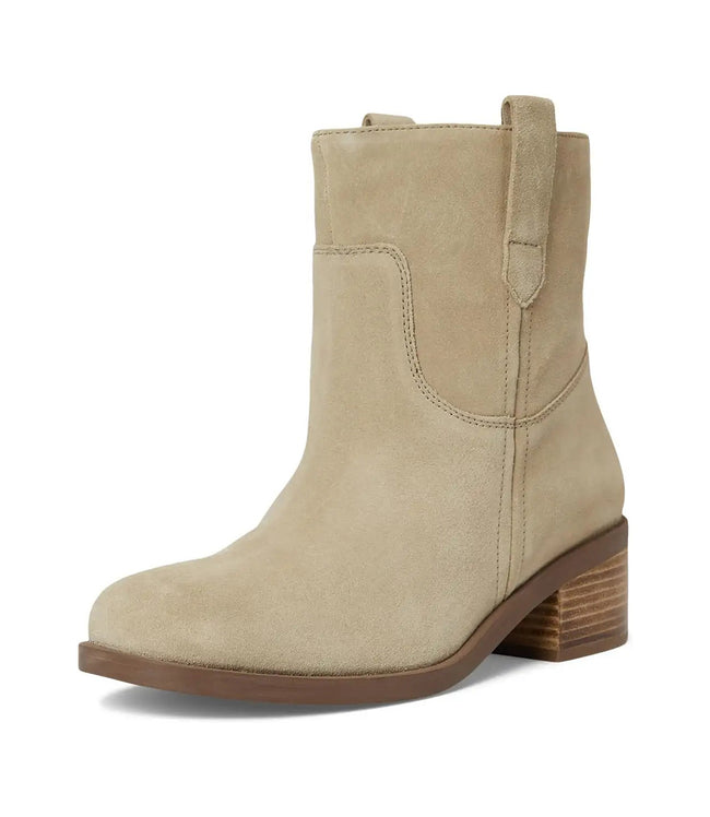 karen kane Taupe Seychelles Cozy Short Suede Riding Boots Karen Kane