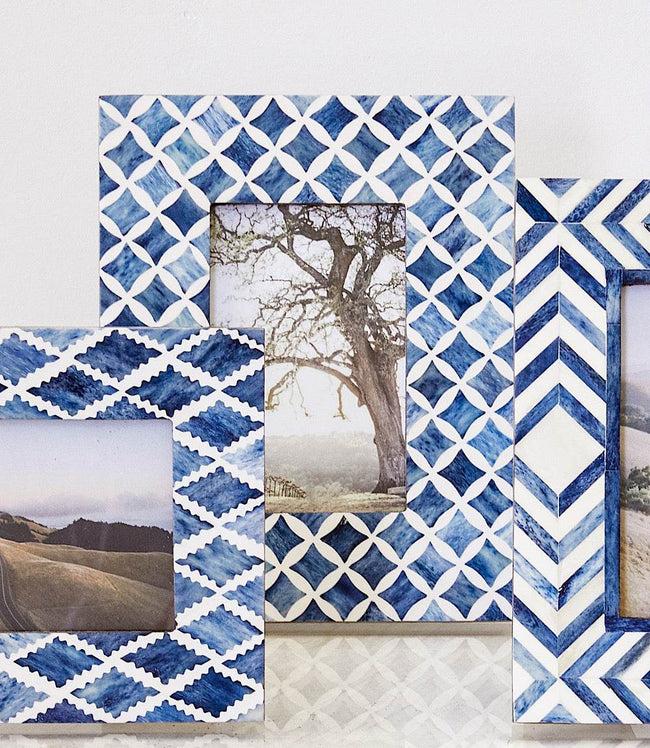 Karen Kane Tile Mosaic Bone Picture Frame Karen Kane