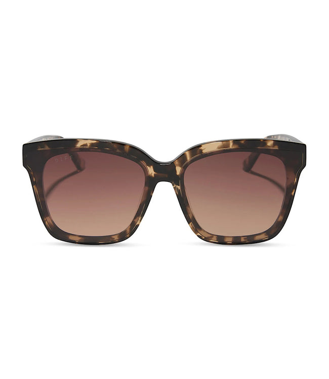 karen kane Tortoise DIFF Meredith II Square Sunglasses Karen Kane