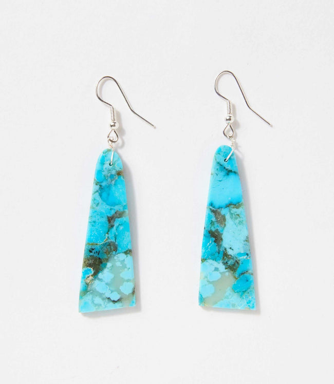 Karen Kane Turquoise Angular Turquoise Earrings Karen Kane