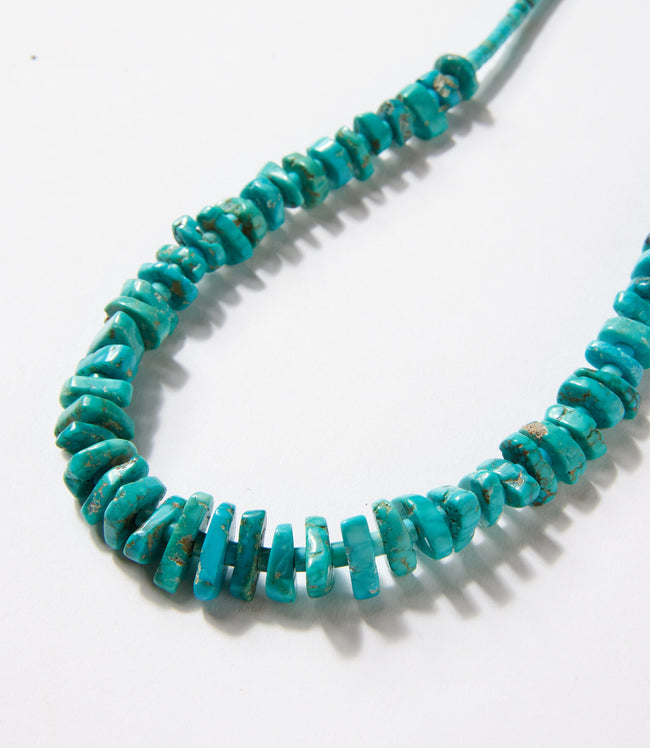 Karen Kane Turquoise Antique Beaded Turquoise Necklace Karen Kane
