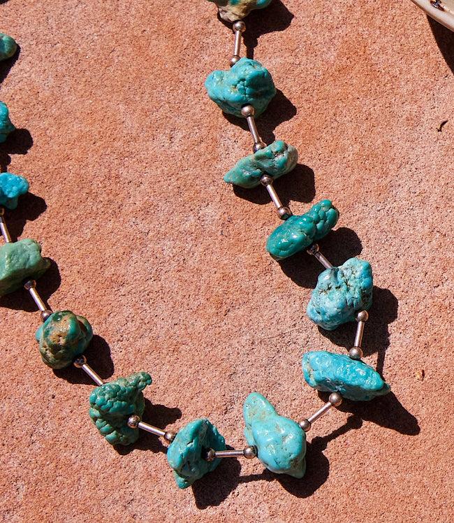 karen kane Turquoise Antique Turquoise Necklace Karen Kane