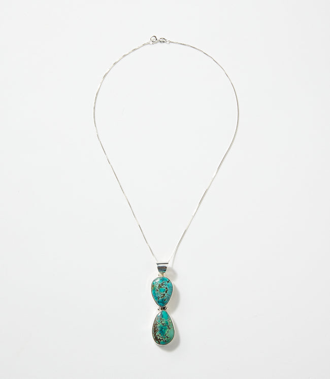 Karen Kane Turquoise Bao Canyon Turquoise Pendant Necklace Karen Kane
