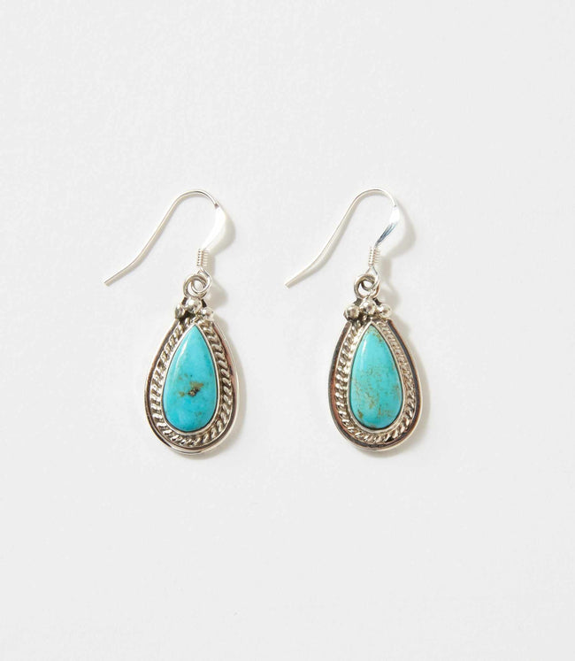 karen kane Turquoise Kingman Turquoise Teardrop Earrings Karen Kane