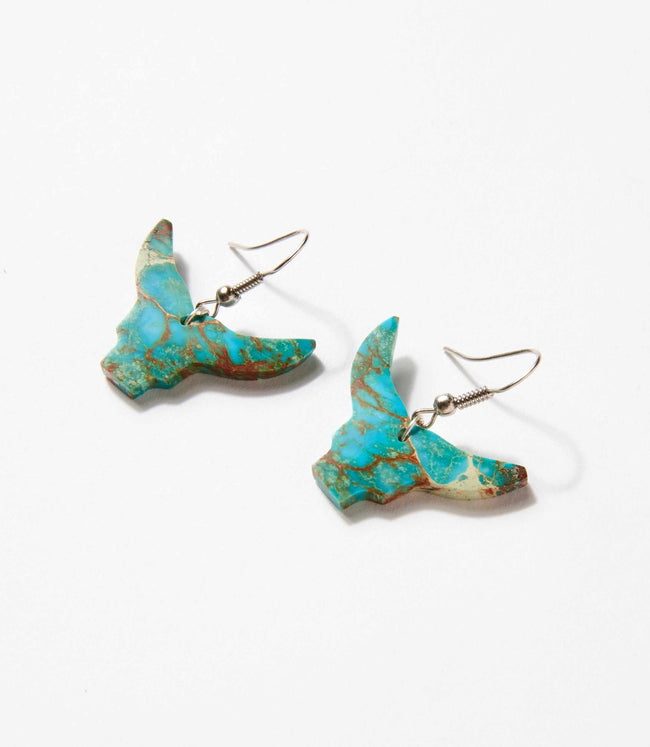 Karen Kane Turquoise Longhorn Turquoise Earrings Karen Kane