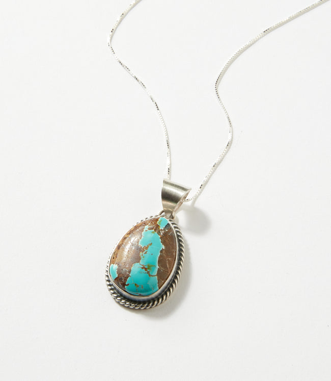 karen kane Turquoise Natural Blue J Turquoise Pendant Necklace Karen Kane