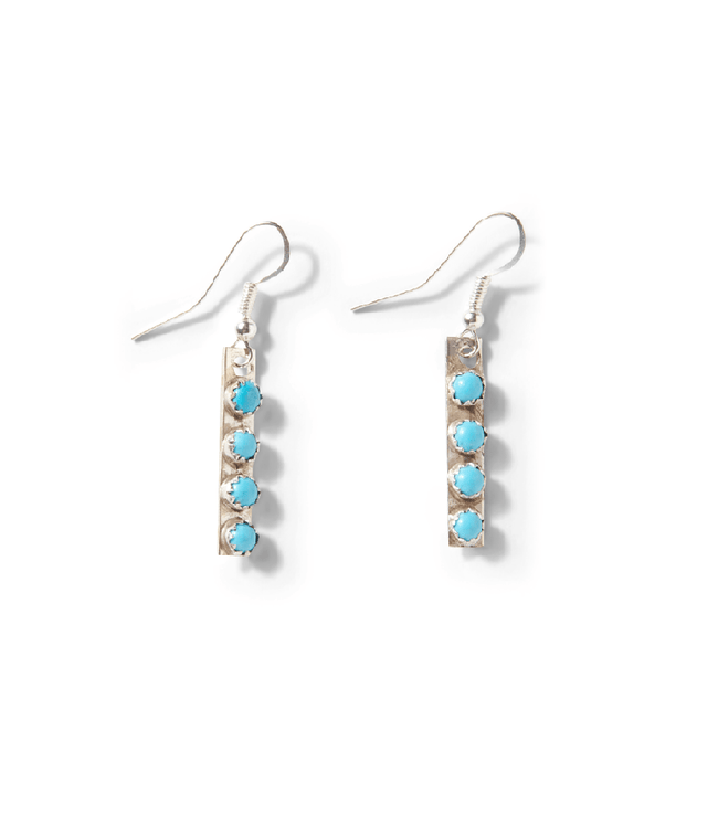 Karen Kane Turquoise Turquoise Bar Dangle Earrings Karen Kane